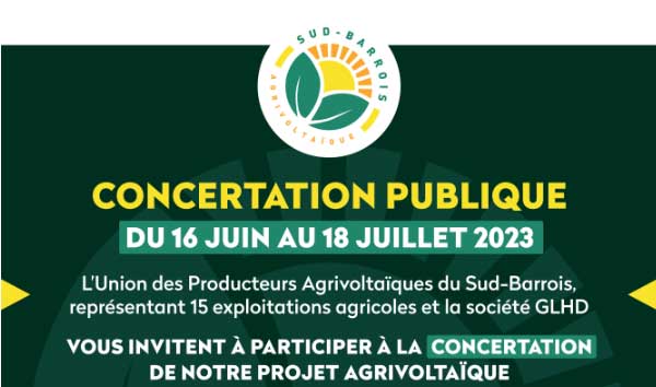 Lancement de la concertation le 16 juin 2023